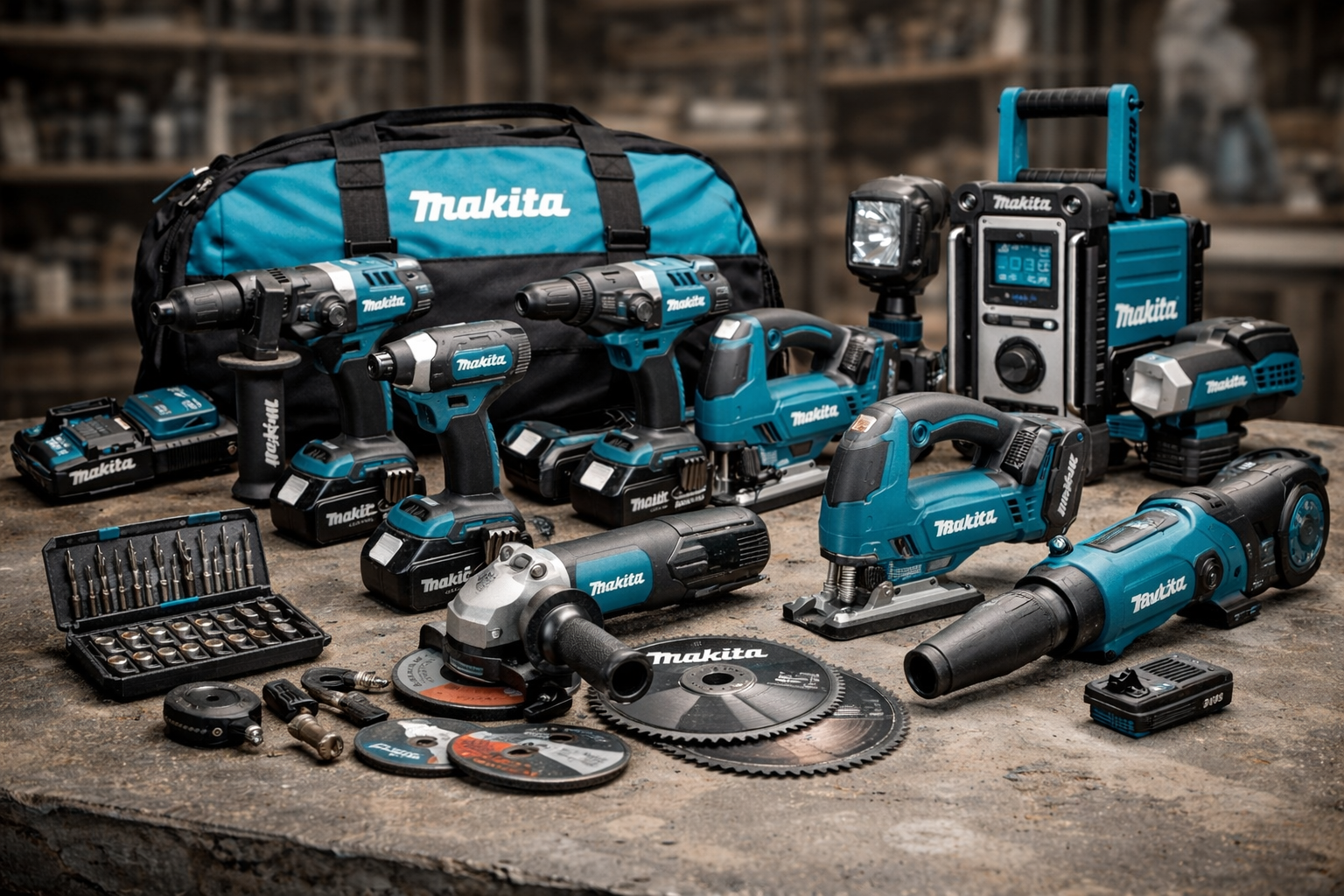 Makita Industrial Power Tools & Accessories